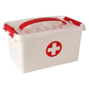 2 Layer Plastic First Aid Box