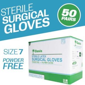 Powder Free Latex Surgical Gloves
