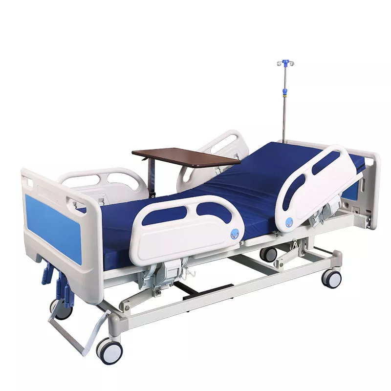 3 Function Manual Medical Bed with ABS Side Rails - Image 5