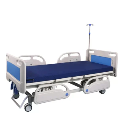 3 Function Manual Medical Bed with ABS Side Rails