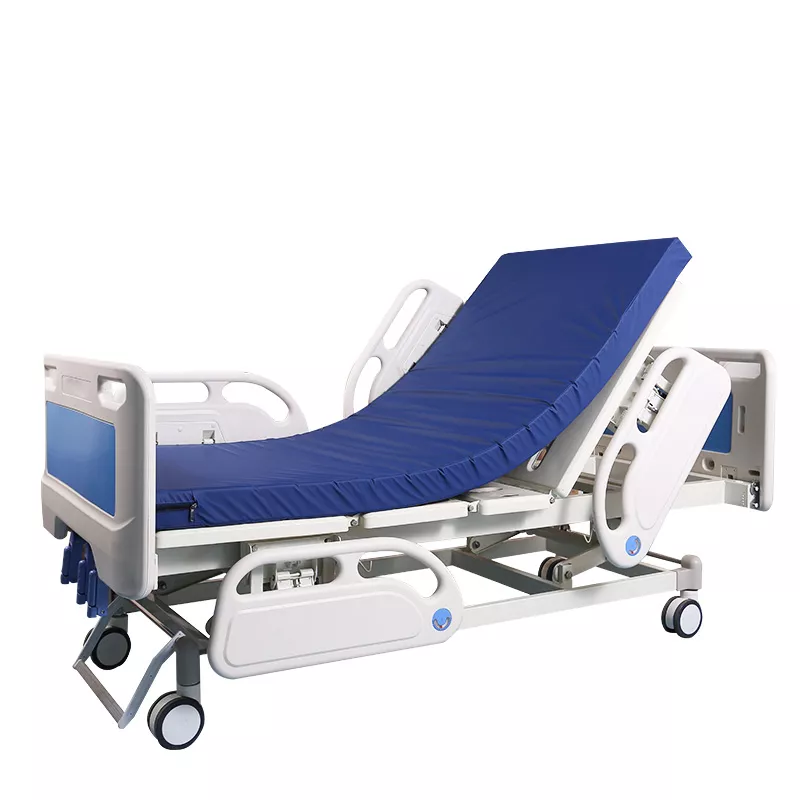 3 Function Manual Medical Bed with ABS Side Rails - Image 2